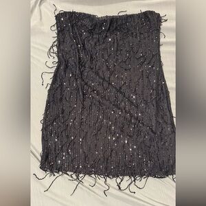 Wild Fable Black Sequin Dress